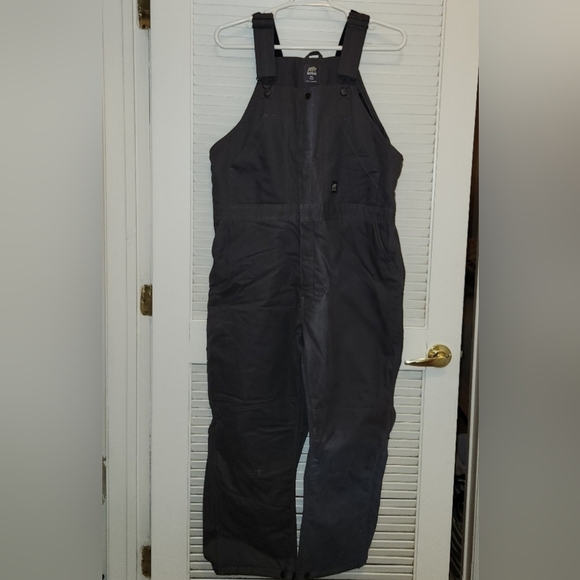 Berne Women's Softstone Duck Insulated Bib Overall - Picture 1 of 15